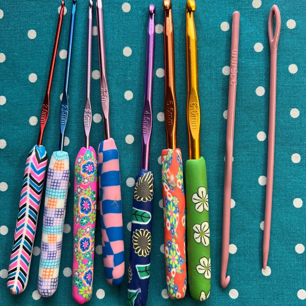 Vibrant Crochet Hook Set